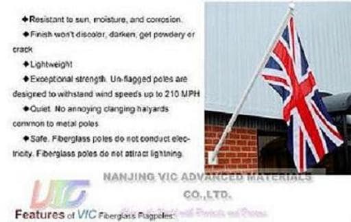 Flagpoles-High Strength Fiberglass Flagpoles-Professional Manufacturer